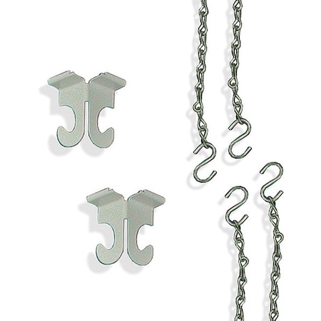 Azar Displays Hanging Hardware Kit for Ceiling 700027